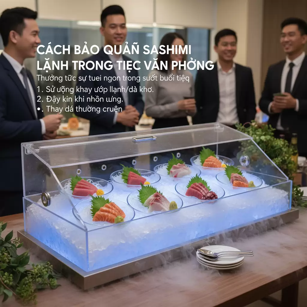 Đặt tiệc Sashimi tại văn phòng 2026: Gợi ý các Set lớn tiết kiệm và sang trọng nhất